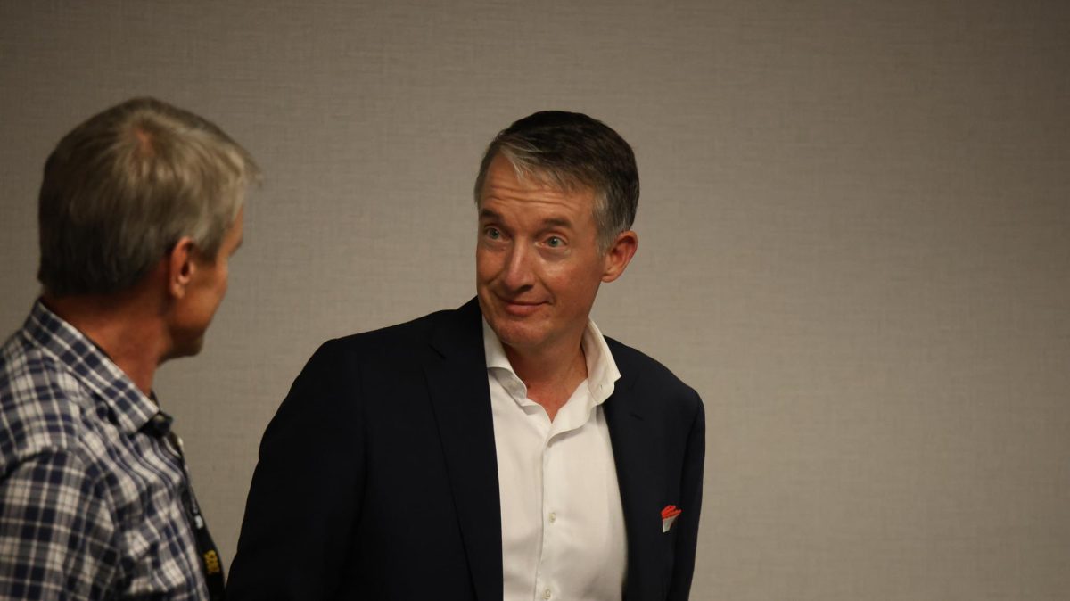 SMU President Jay Hartzell, who previously led UT Austin, spoke with Evan Smith at the Texas Tribune Festival Thursday.